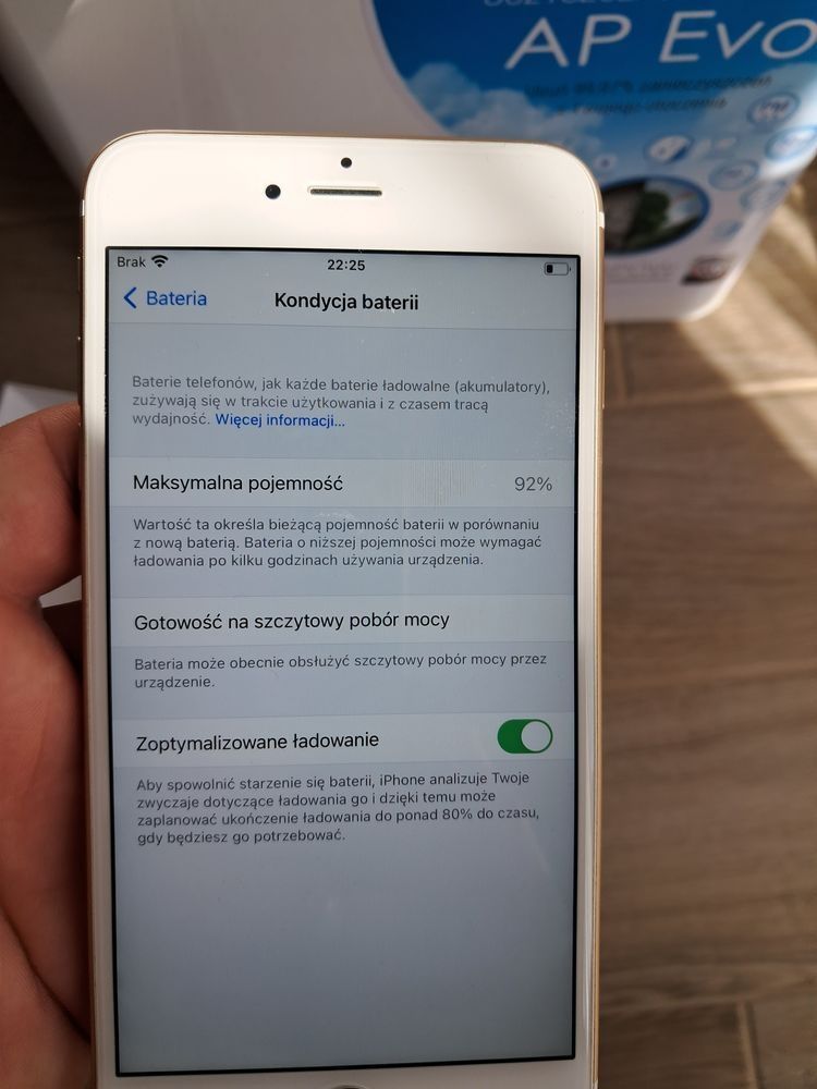 iPhone 6 Plus złoty i szaty 32 GB