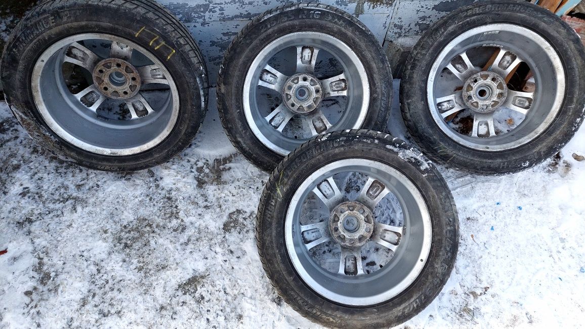 Дискі + резина   5x112 R16  215/55