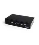 ST124HDMI2 - Rozdzielacz HDMI 1x HDMI / 1x 3.5mm Audio Out - 4x HDMI