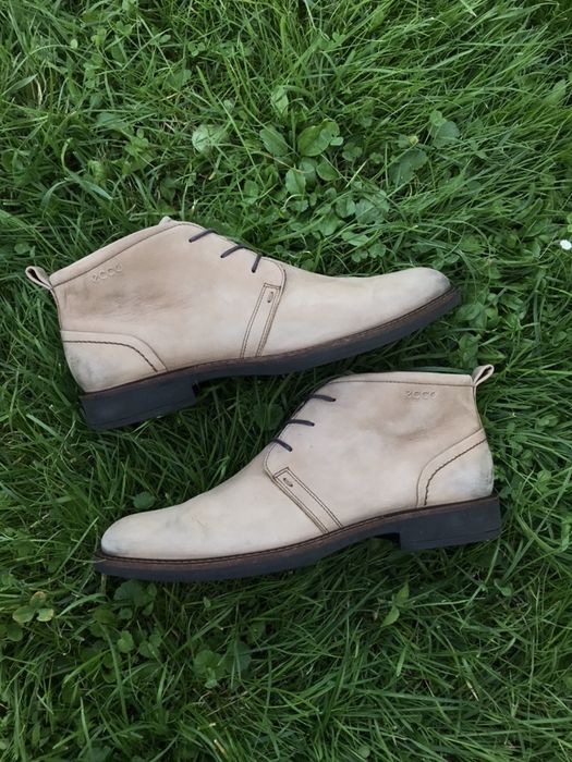 Ecco desert boots leather