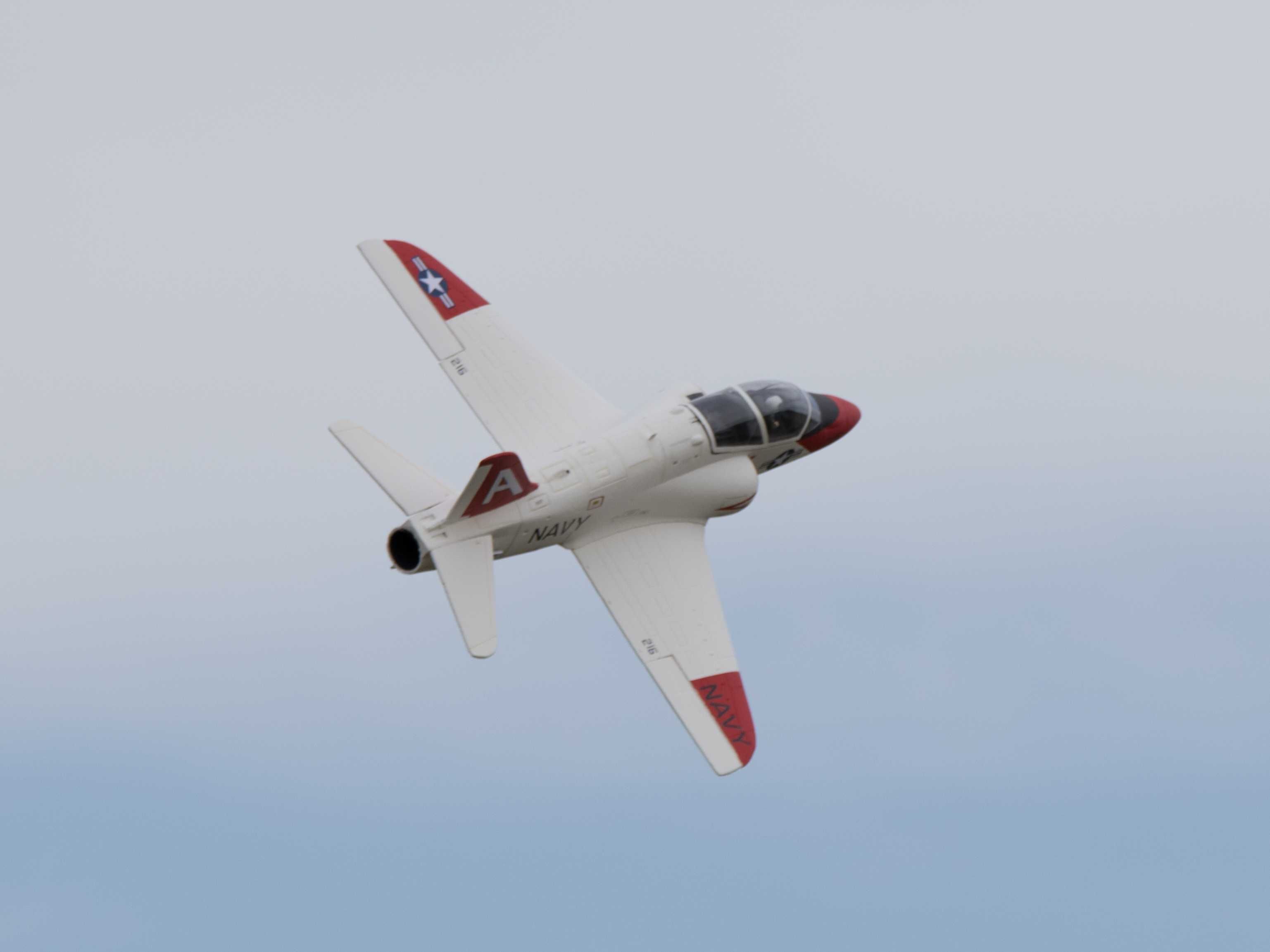 Samolot RC Model FLYFLY Hobby Hawk 90mm jako T45 Goshawk