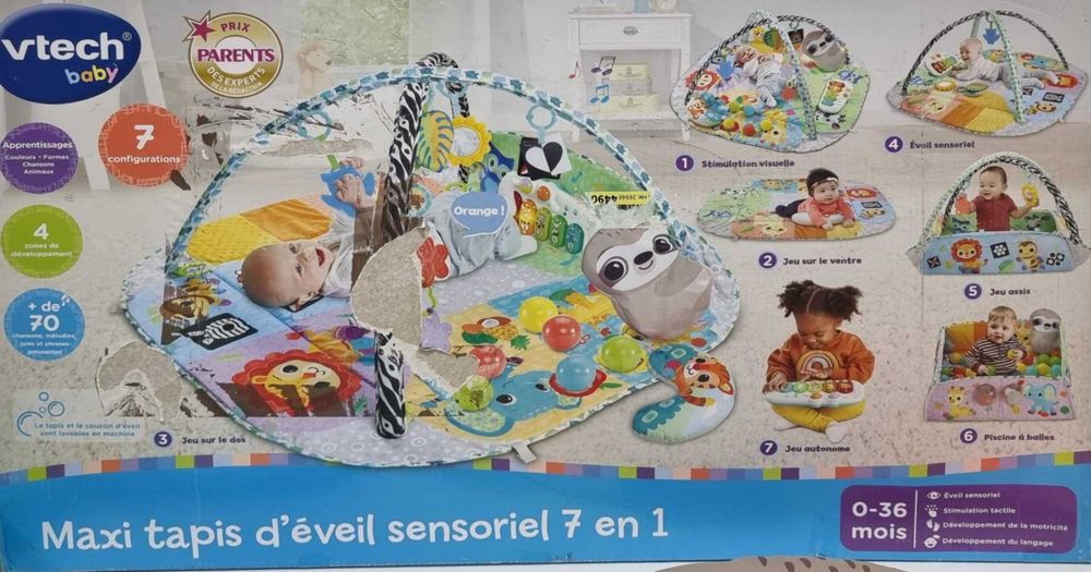 Interaktywna mata edukacyjna dla niemowląt VTech Baby j. francuski