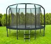 Malatec Trampolina Ogrodowa 366Cm 12ft wewnętrzna siatka ring promocja