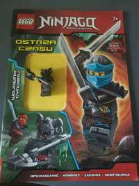 LEGO Ninjago ostrza czasu gazetka z figurką + inna gazetka ninjago