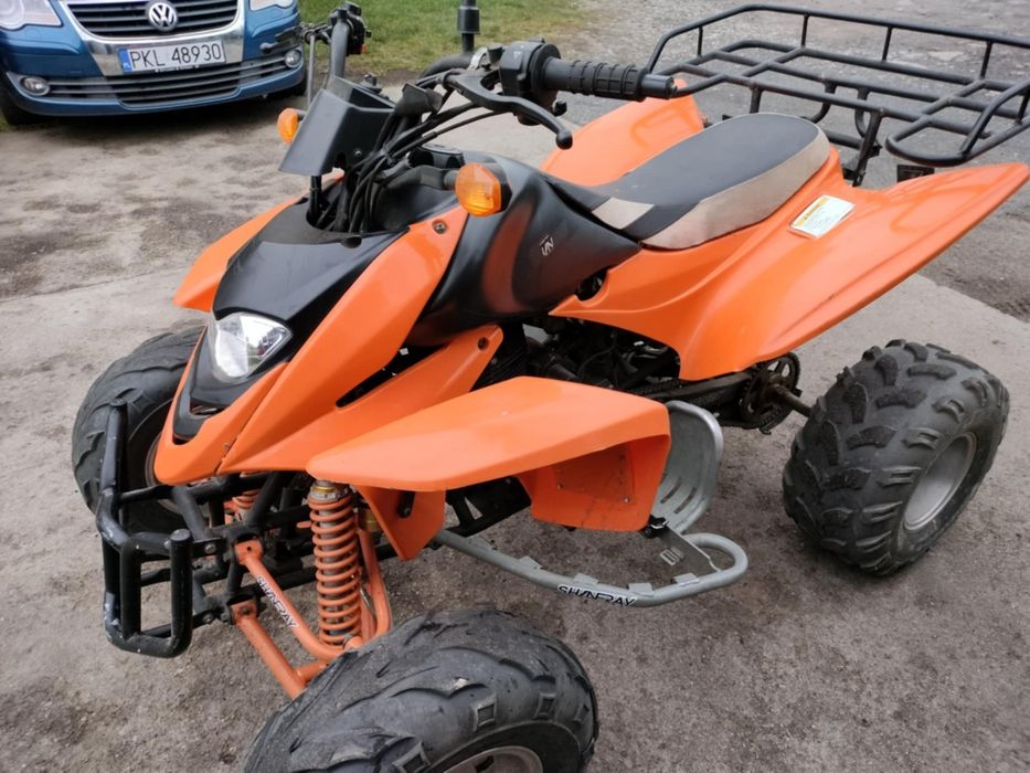 Quad Shineray 250 zarejestrowany bdb stan