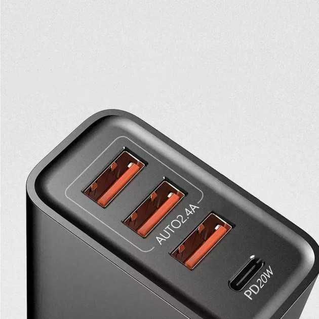 Ładowarka szubka 4 w 1 USB -A Type C 20W