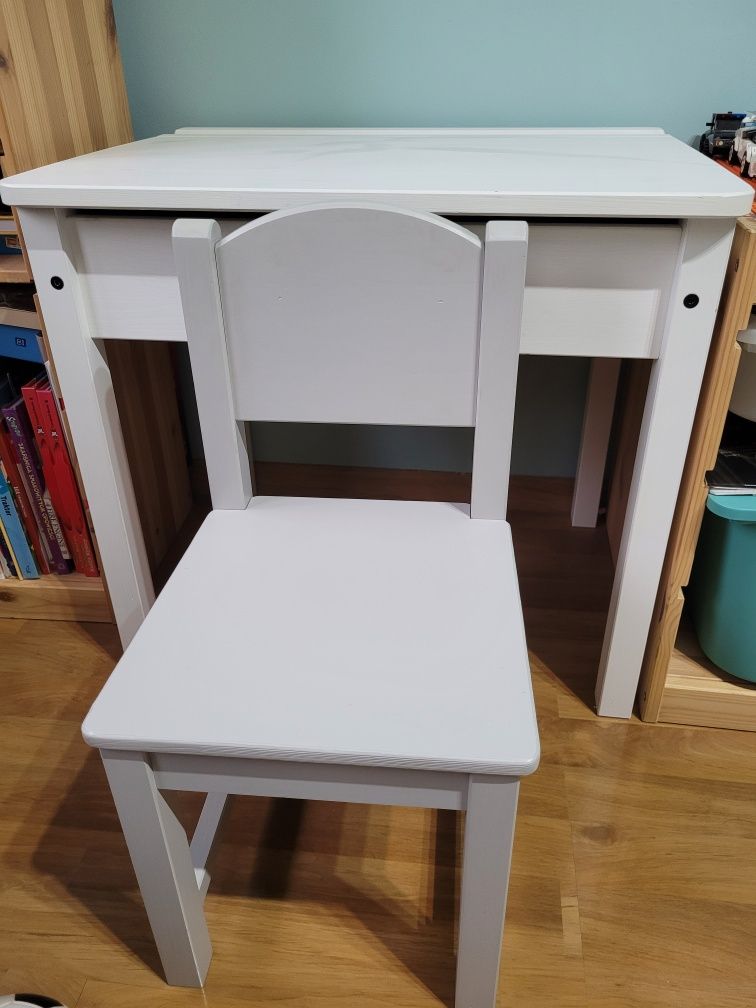 Zestaw biurko i krzesło Sundvik Ikea