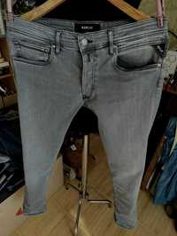 Джинсы Replay Grover jeans Italy W32 stretch grey.