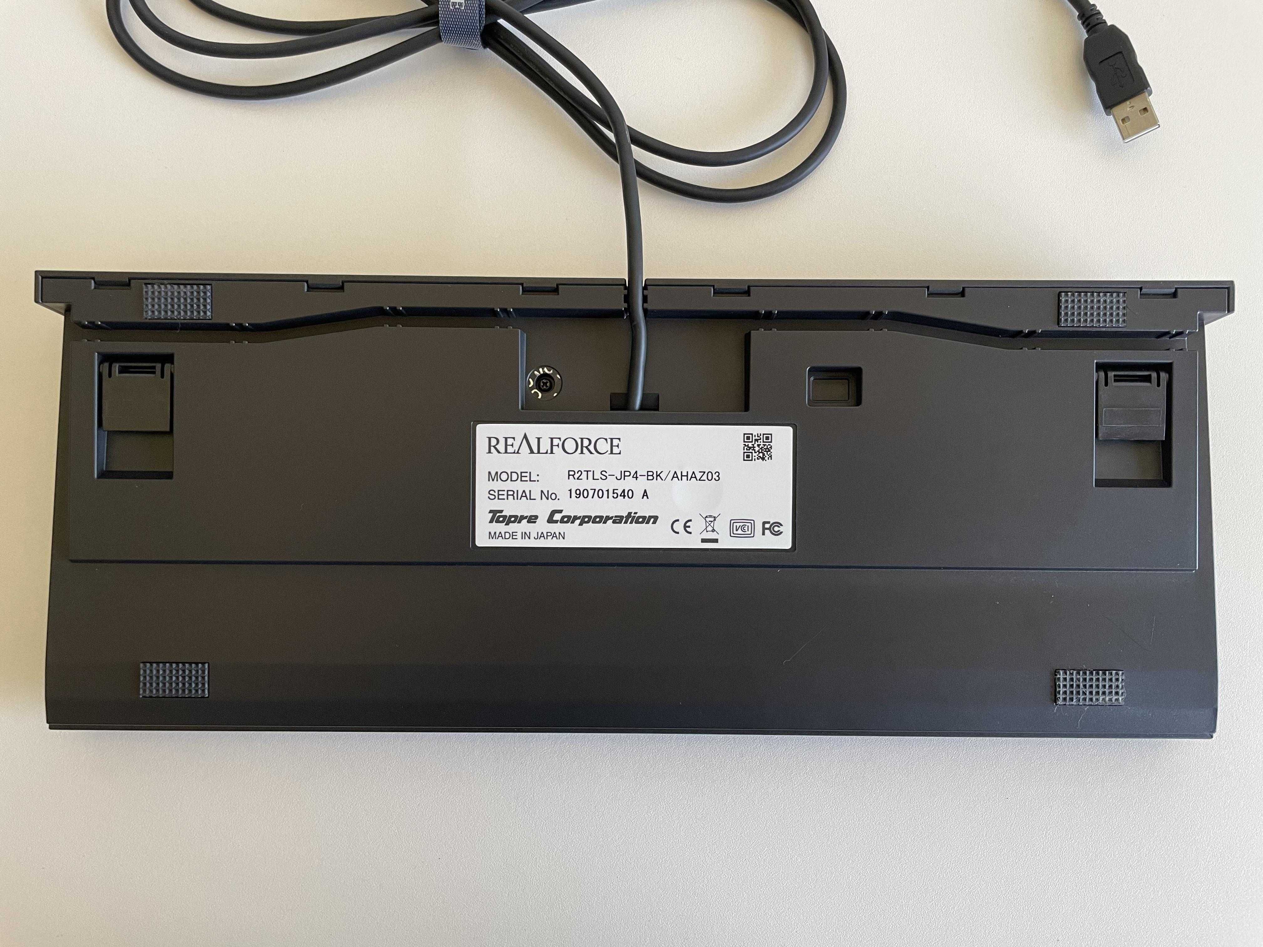 Teclado Topre Realforce TKL S / R2TLS-JP4-BK