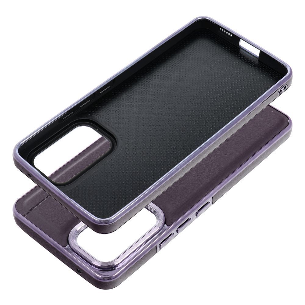 Etui Case Plecki Milano Samsung A53 5G Ciemny Fiolet + Szkło 9H