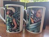 Kubki Ćmielów Tamara Lempicka 2 sztuki