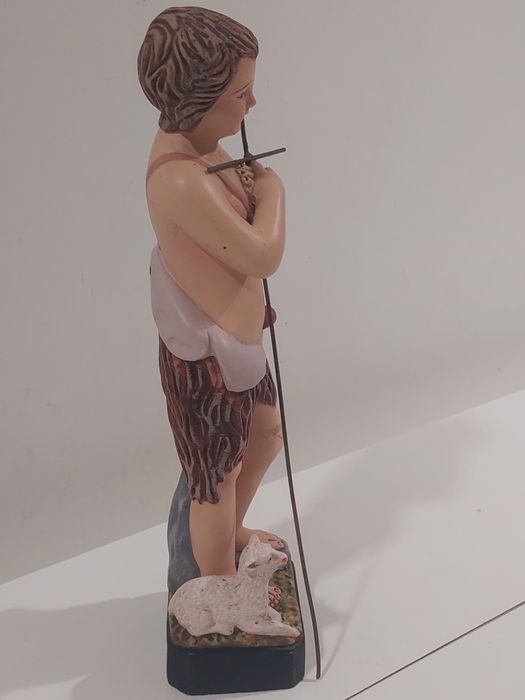 Figura São João - cerâmica