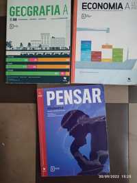 Livros Escolares para o10,  11 e 12°Ano