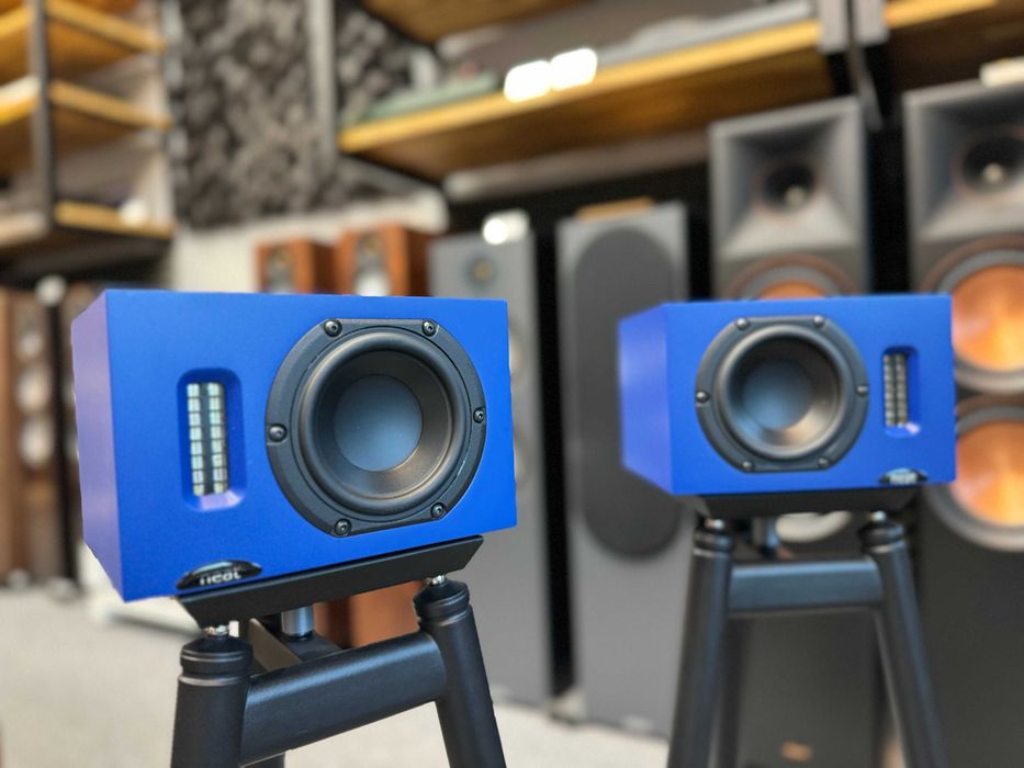 KULTOWE Neat Acoustics IOTA BLUE Niebieski Kolumny OUTLET SKLEP RATY