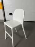 Cadeira Júnior IKEA URBAN. Branca, Como Nova, com Pés Antiderrapantes