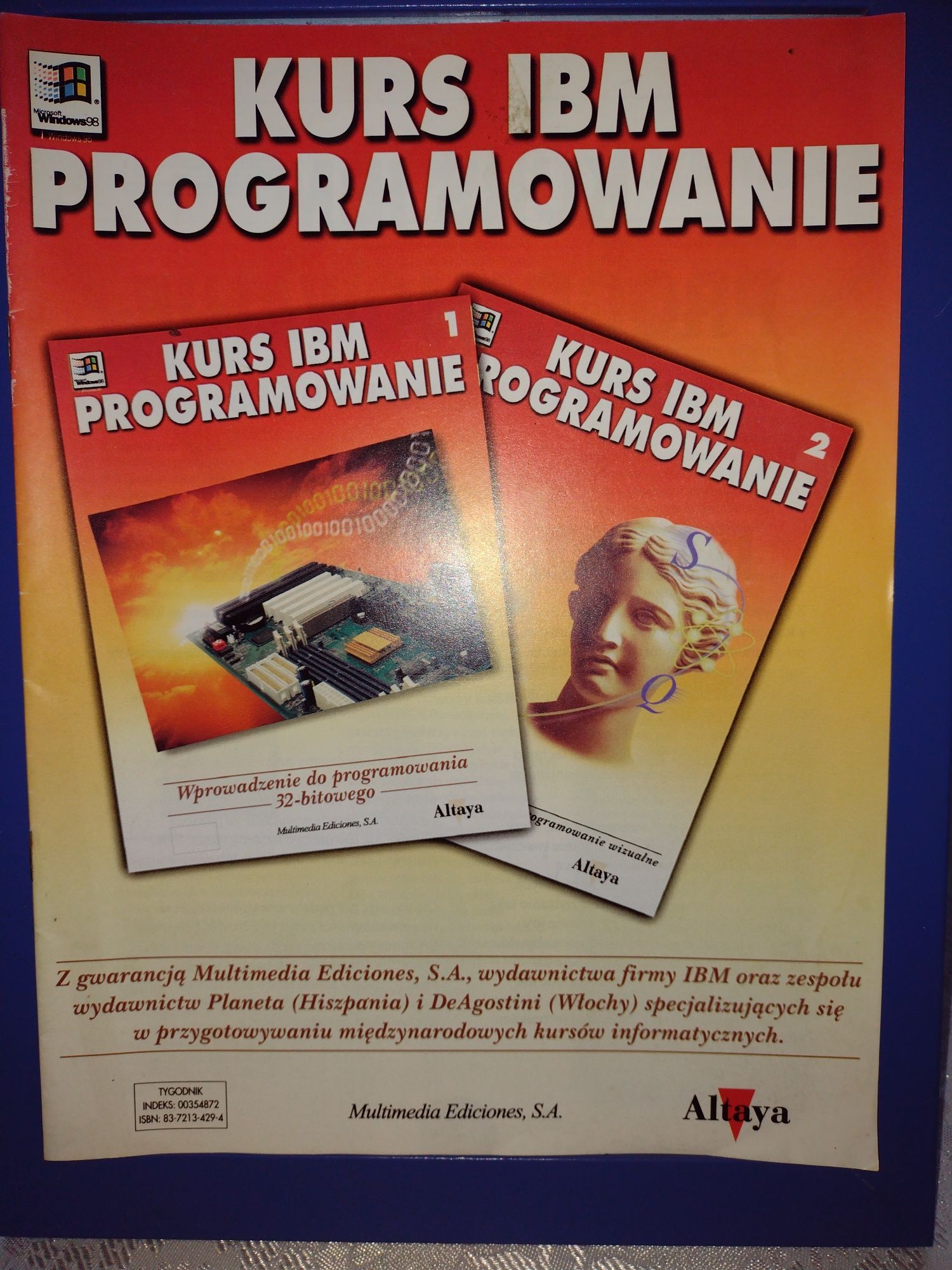 Programowanie kurs IBM  - zeszyty nr 0, 1, 2, 3