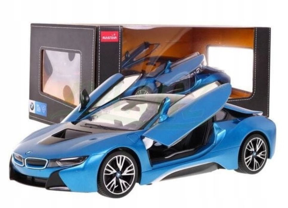 Auto Zdalnie Sterowane R/C BMW i8 1:14 RASTAR nietrafiony prezent