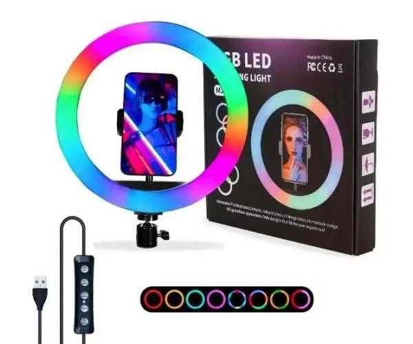 Кольцевая лампа 26 см от USB RGB MJ260 Светодиодная LED лампа