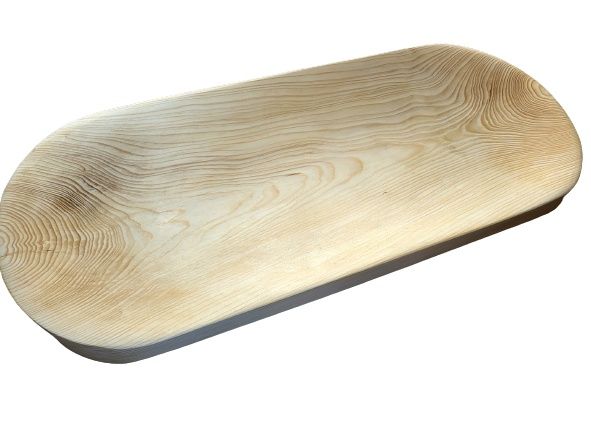 Koryta z drewna TACE na jedzenie GRILL  komplet 2 szt 60 cm