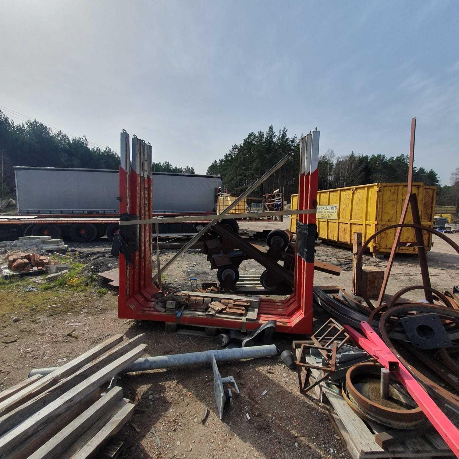 Kłonice MEGA nowe do drewna  przesuwne z ławą