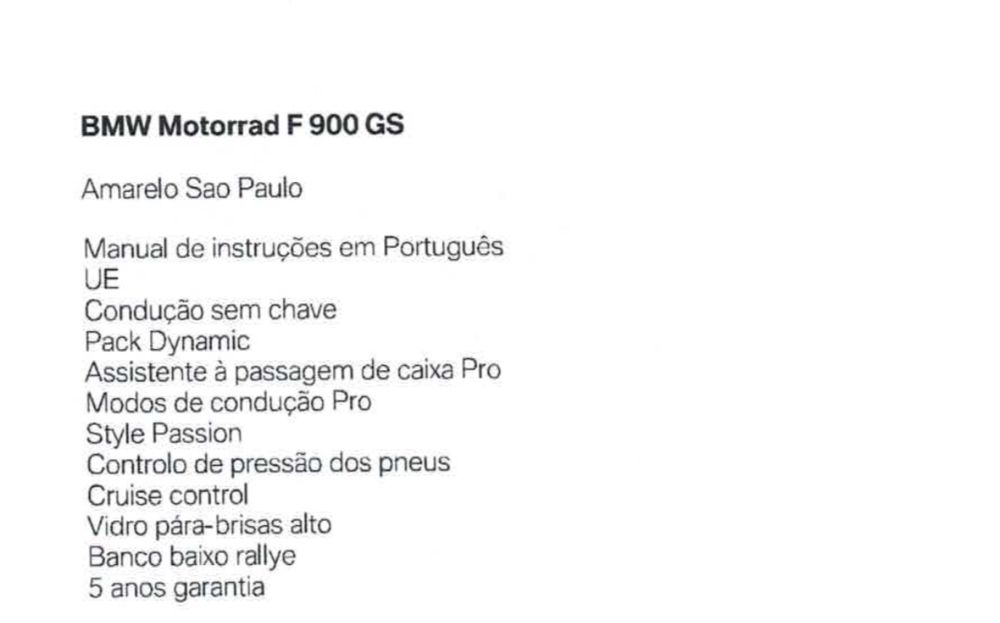 Bmw F900 GS Nacional 2025 Abril c/ 22 kms