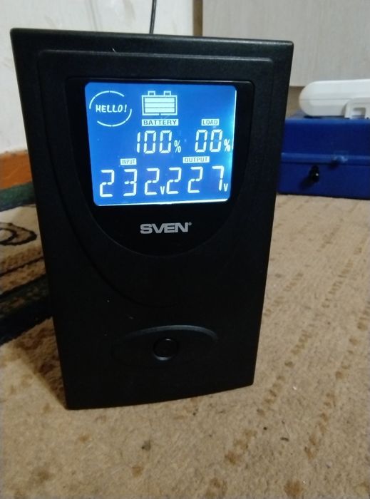 Джерело безперебійного живлення Sven Reserve 650 LCD+USB