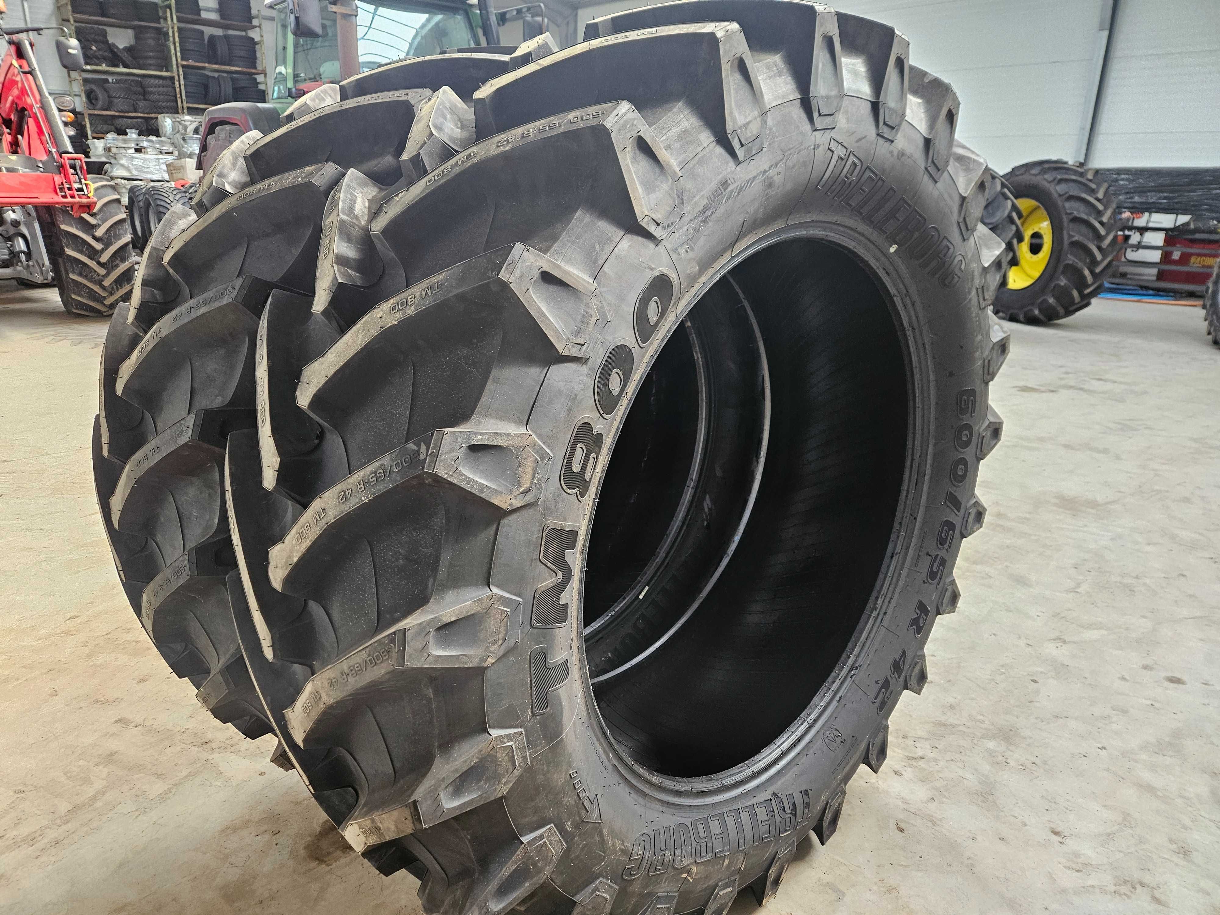 Opony 600/65R42 Trelleborg TM 800 Nowe zamiennik 18.4R42 580/70R38