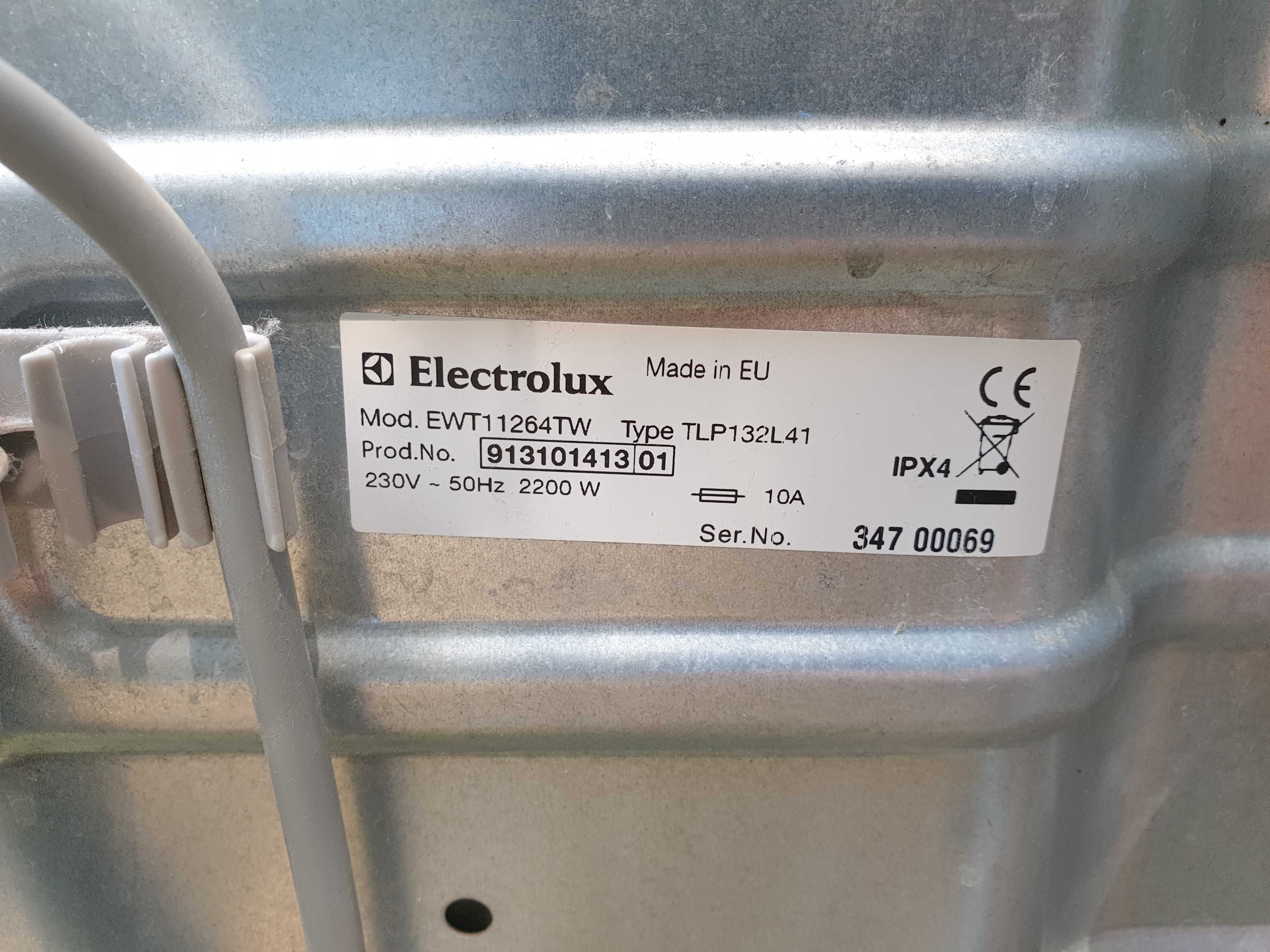 Electrolux EWT11264TW typ TLP132241