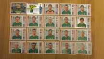 panini naklejki ekstraklasa 2015 górnik łęczna komplet