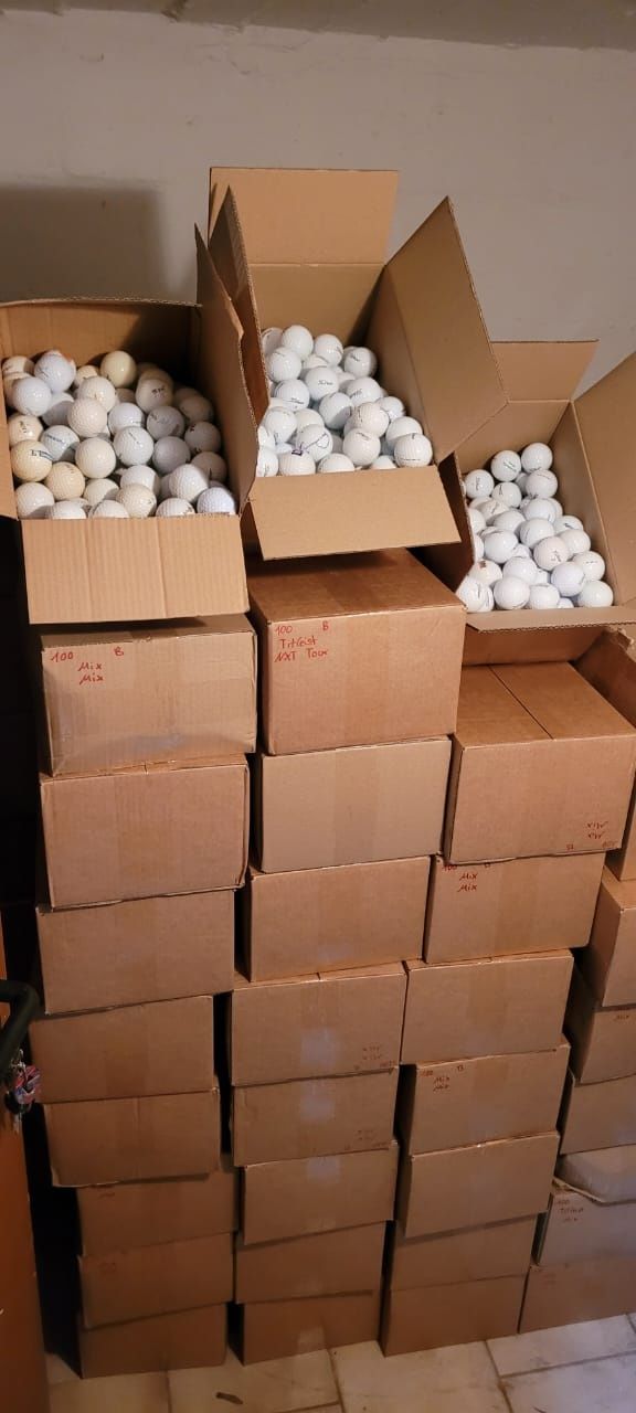 М'ячі для гольфу, шарики, гольф мячи