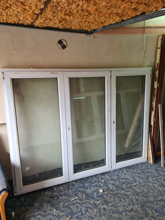 Okna plastikowe pcv używane z demontażu różne wymiary