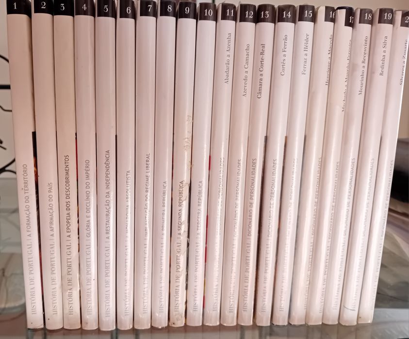 História de Portugal e Dicionário de Personalidades - 20 volumes