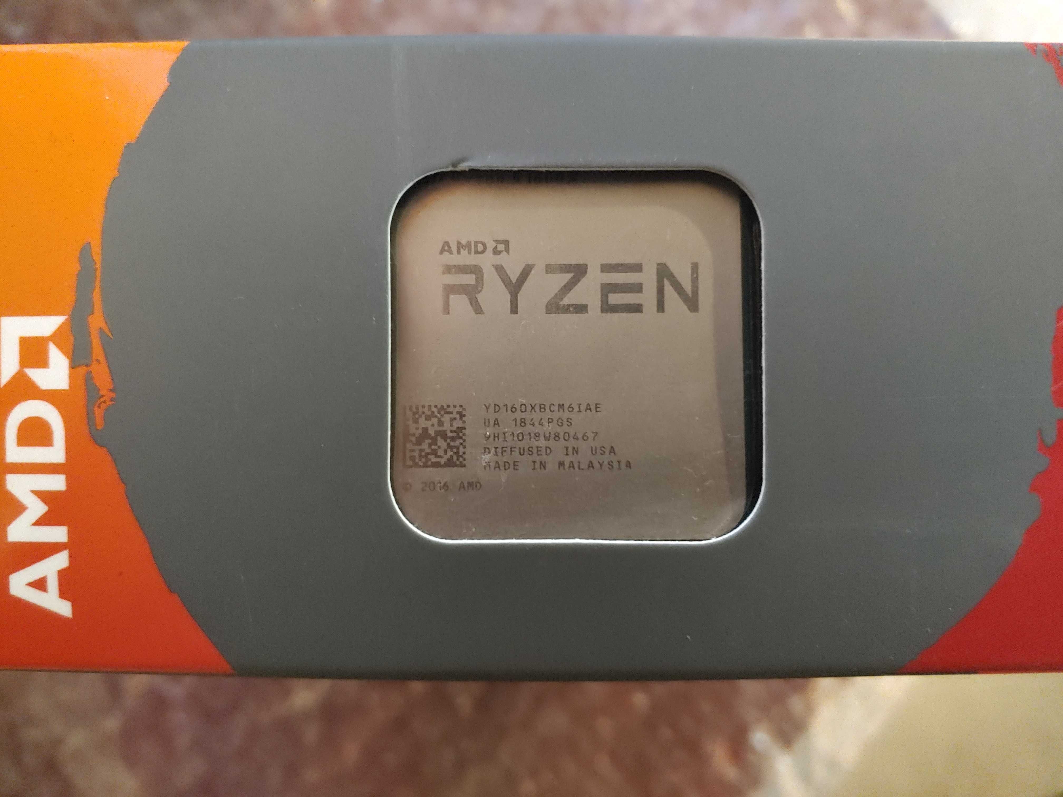 Ryzen 5 1600x 6 ядер, 12 потоків