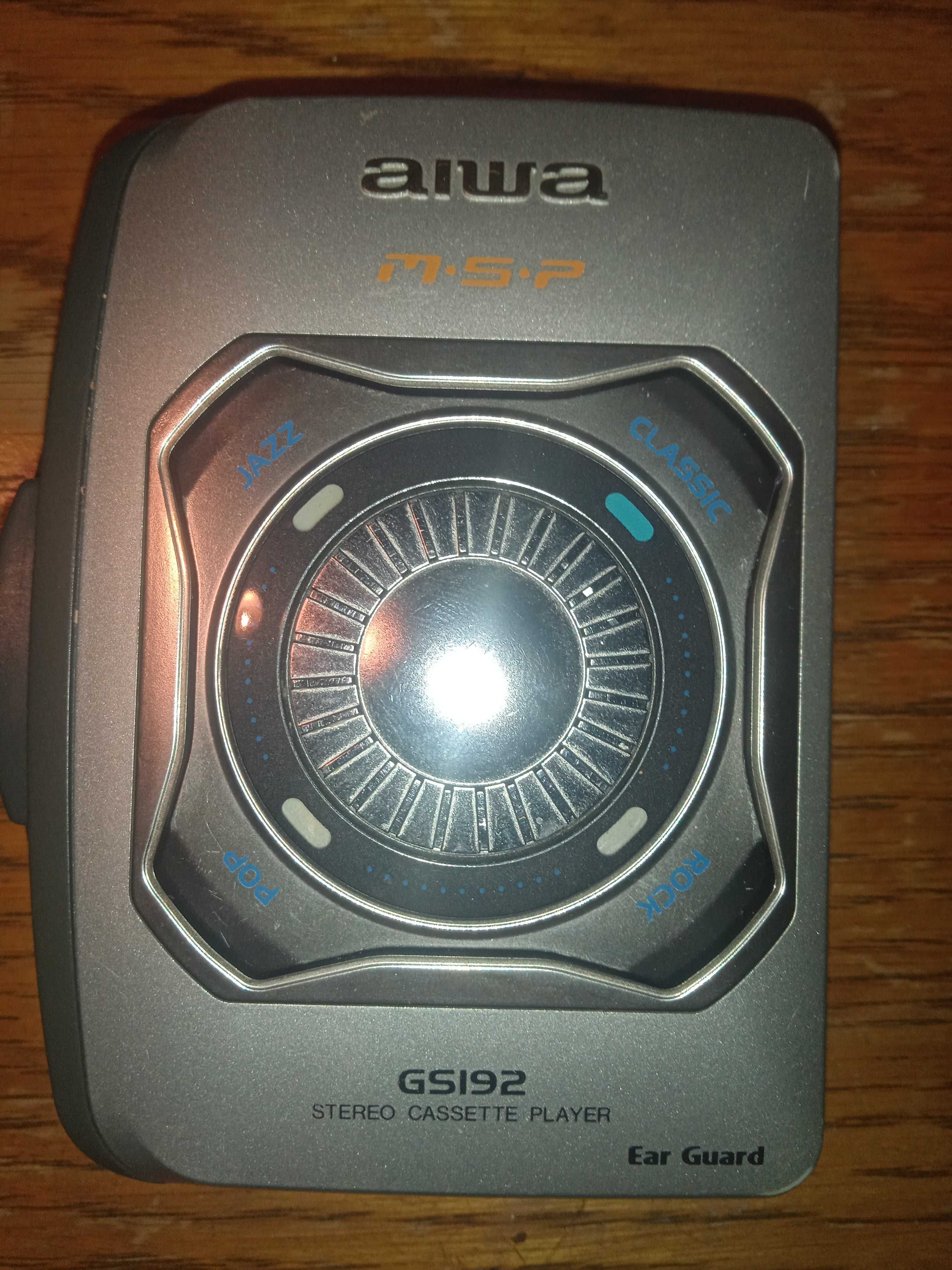 Walkman aiwa GSI 192 kasety audio