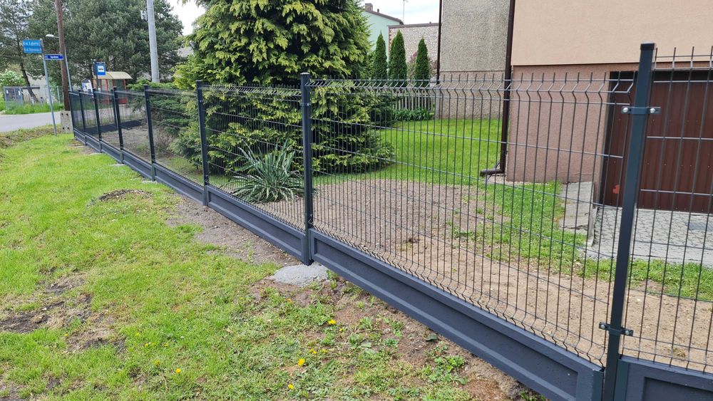 Ogrodzenie Panelowe 3D, Betonowe, Metalowe, Furtki i Bramy z MONTAŻEM