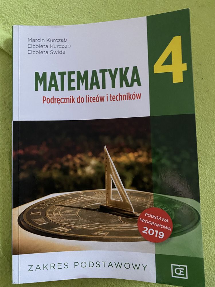 Matematyka 4 poziom podstawowy