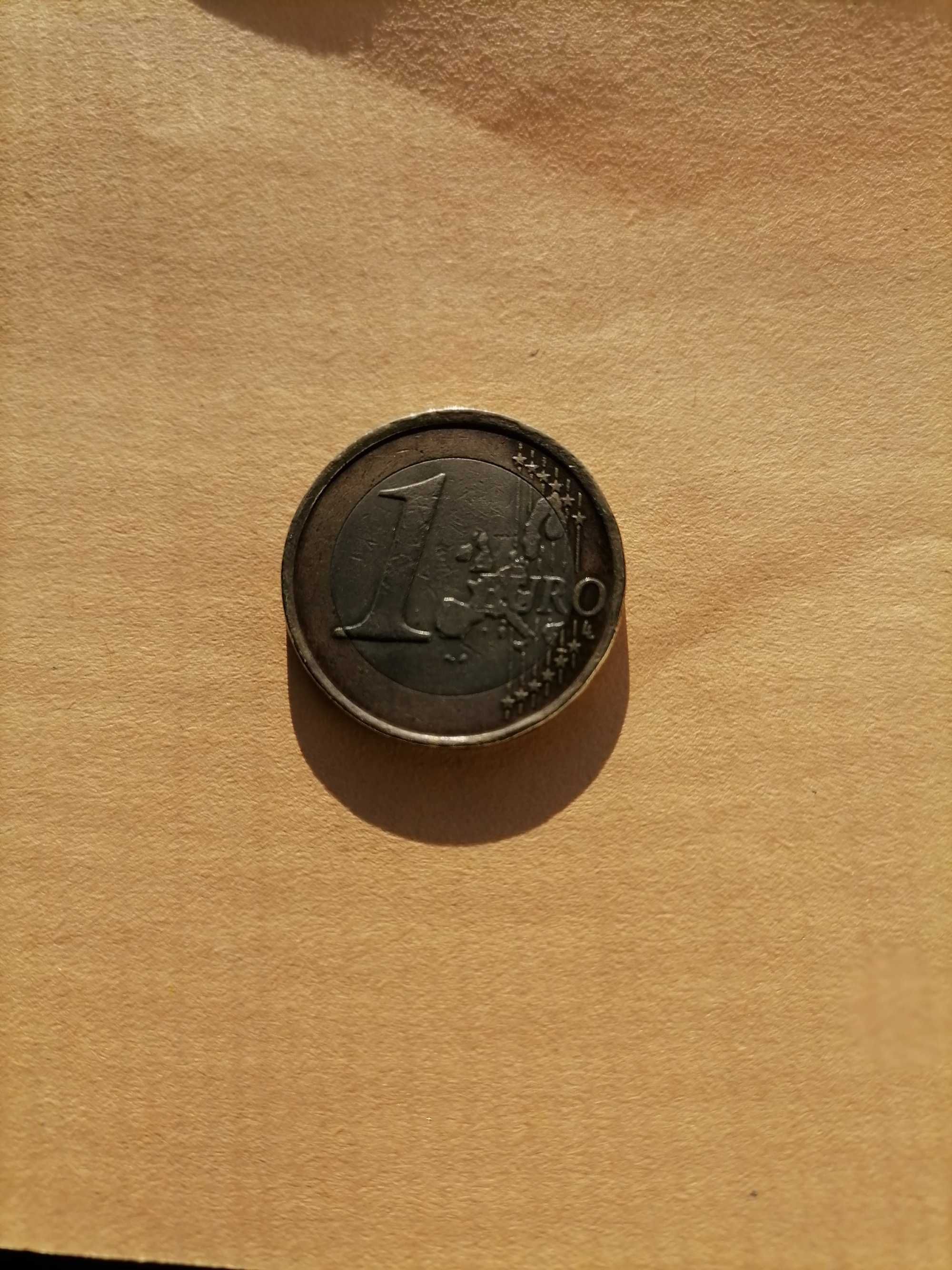 Moeda 1 euro da Bélgica de 1999