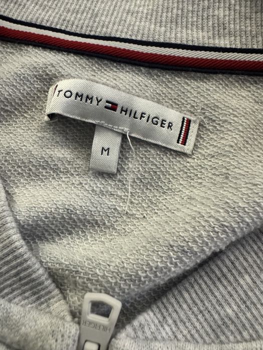 Tommy Hilfiger bluza crewneck rozpinana M logowana damska a’la bomber
