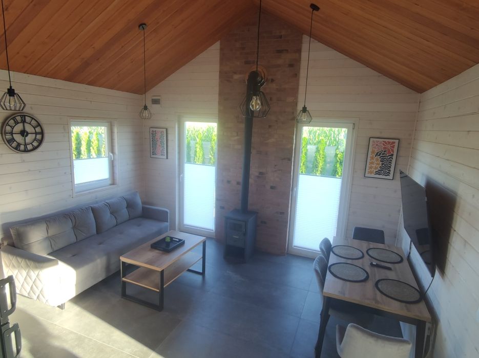 Domek letniskowy z tarasem i jacuzzi nad Dunajcem Velo Wynajem! Nocleg