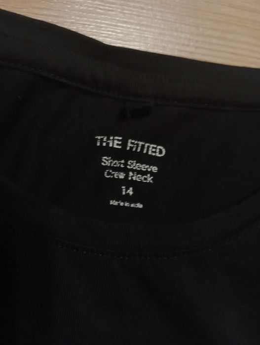 T-shirt koszulka czarna bluzka Marks&Spencer 42 L XL 14