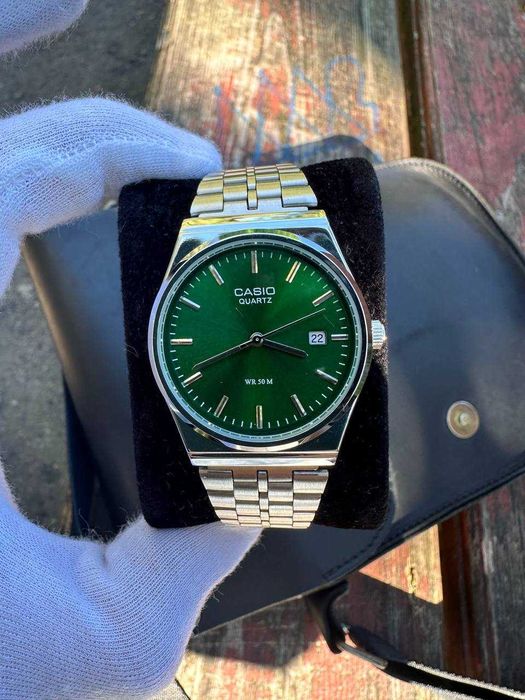 Годинник Casio MTP VC01 Green | Часы наручние касио MTP-B145 | AQ-230