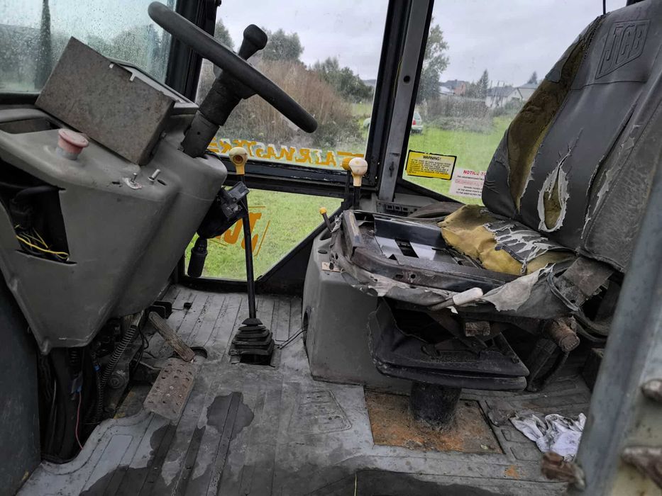 JCB 2 CX 2CX ładowarka mini ładowarka dwie osie skrętne weidman