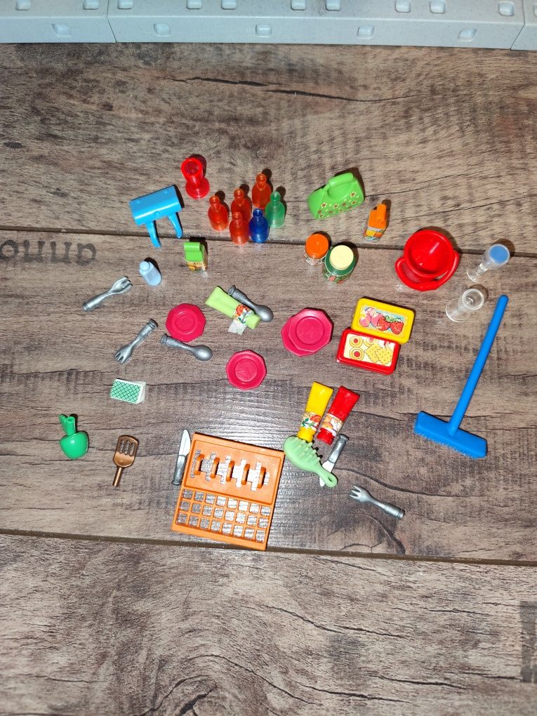 MEGA ZESTAW Playmobil 3965 domek rodziny+ wyposażenie duży