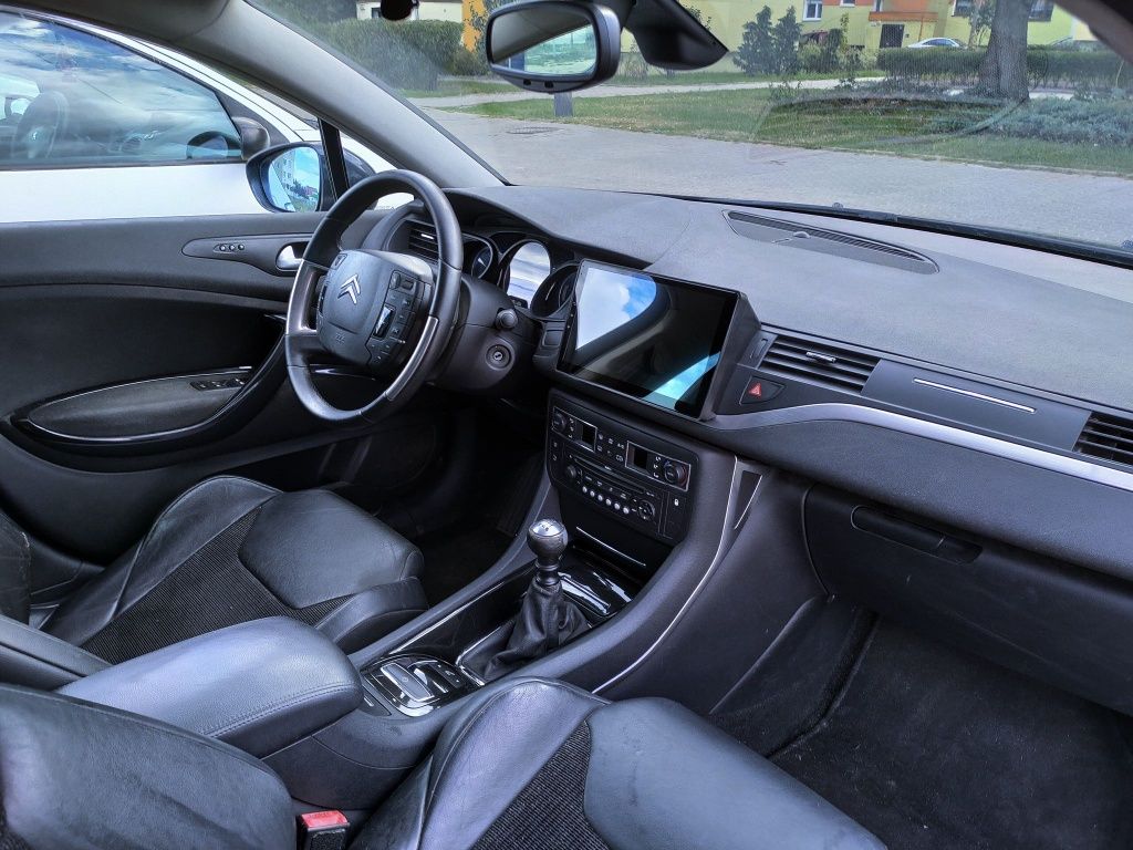 Citroen C5 X7 radio nawigacja ramka Android auto Carplay wifi usb SIM