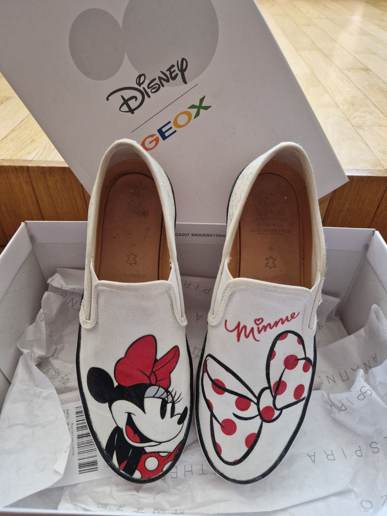 Слипоны Geox Disney