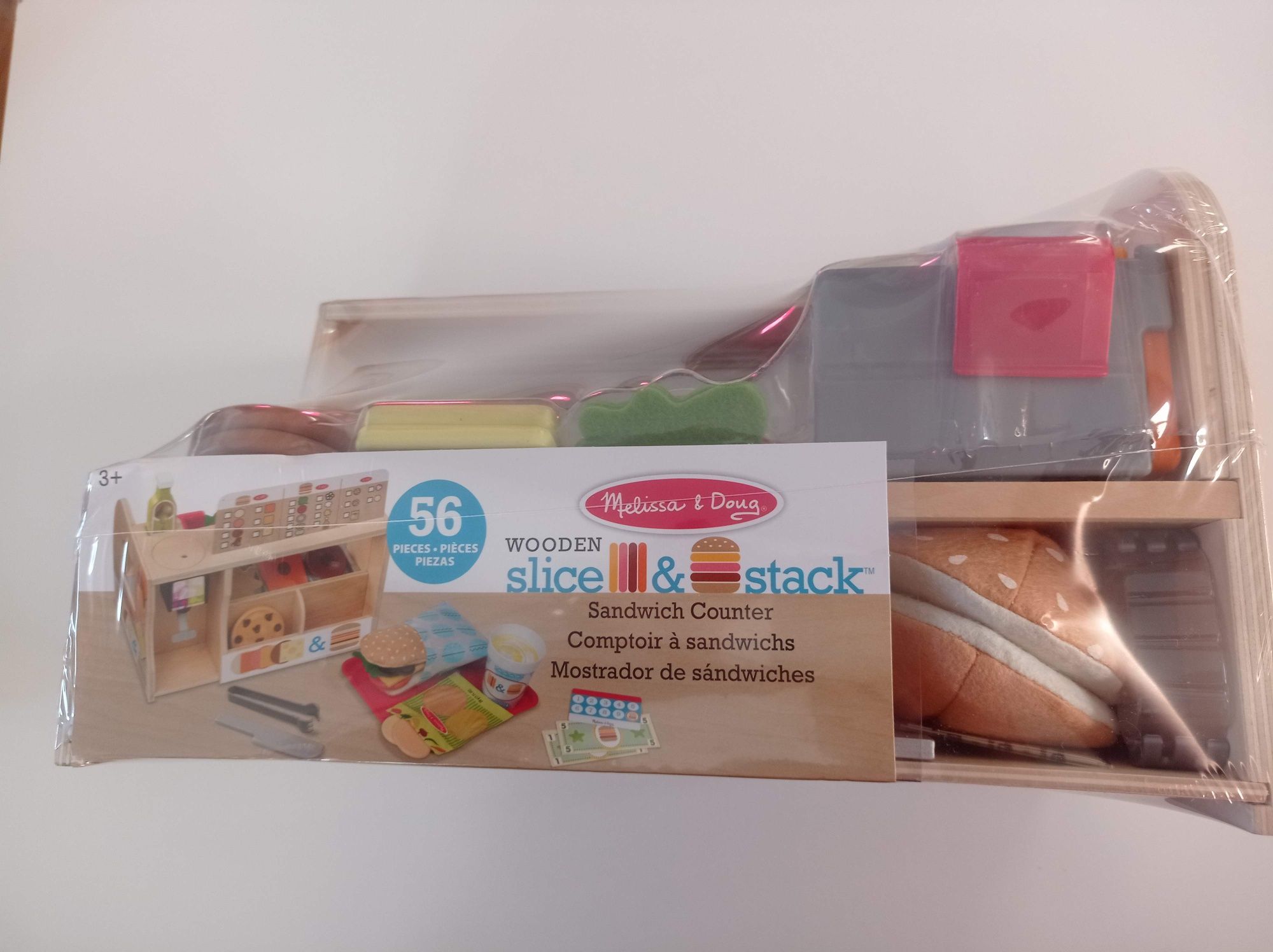 Sklep z kanapkami Melissa and Doug drewniana lada kanapkowa NOWE