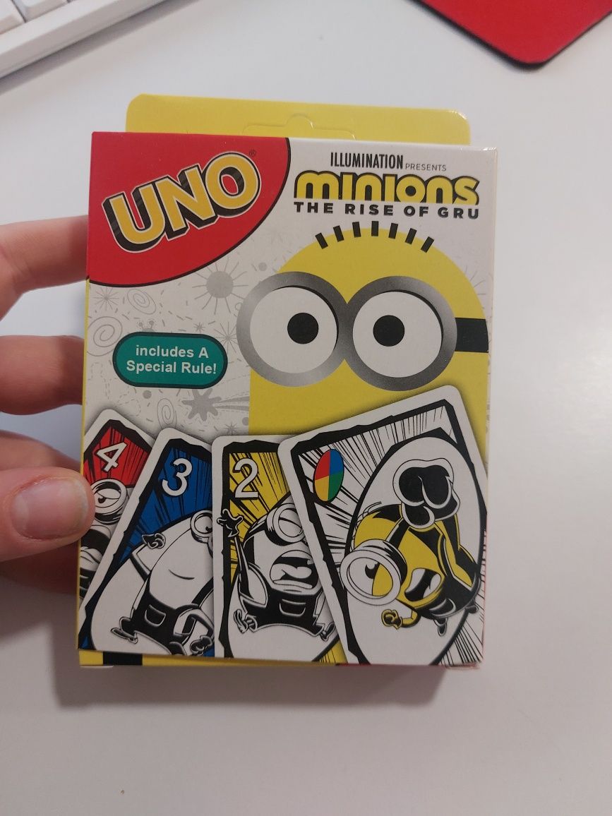 Nowe Karty Uno Minionki Minions