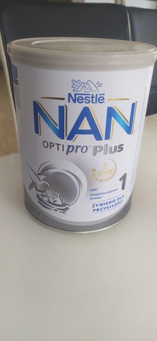 Nan optipro Plus 1. Mleko dla niemowląt 800g