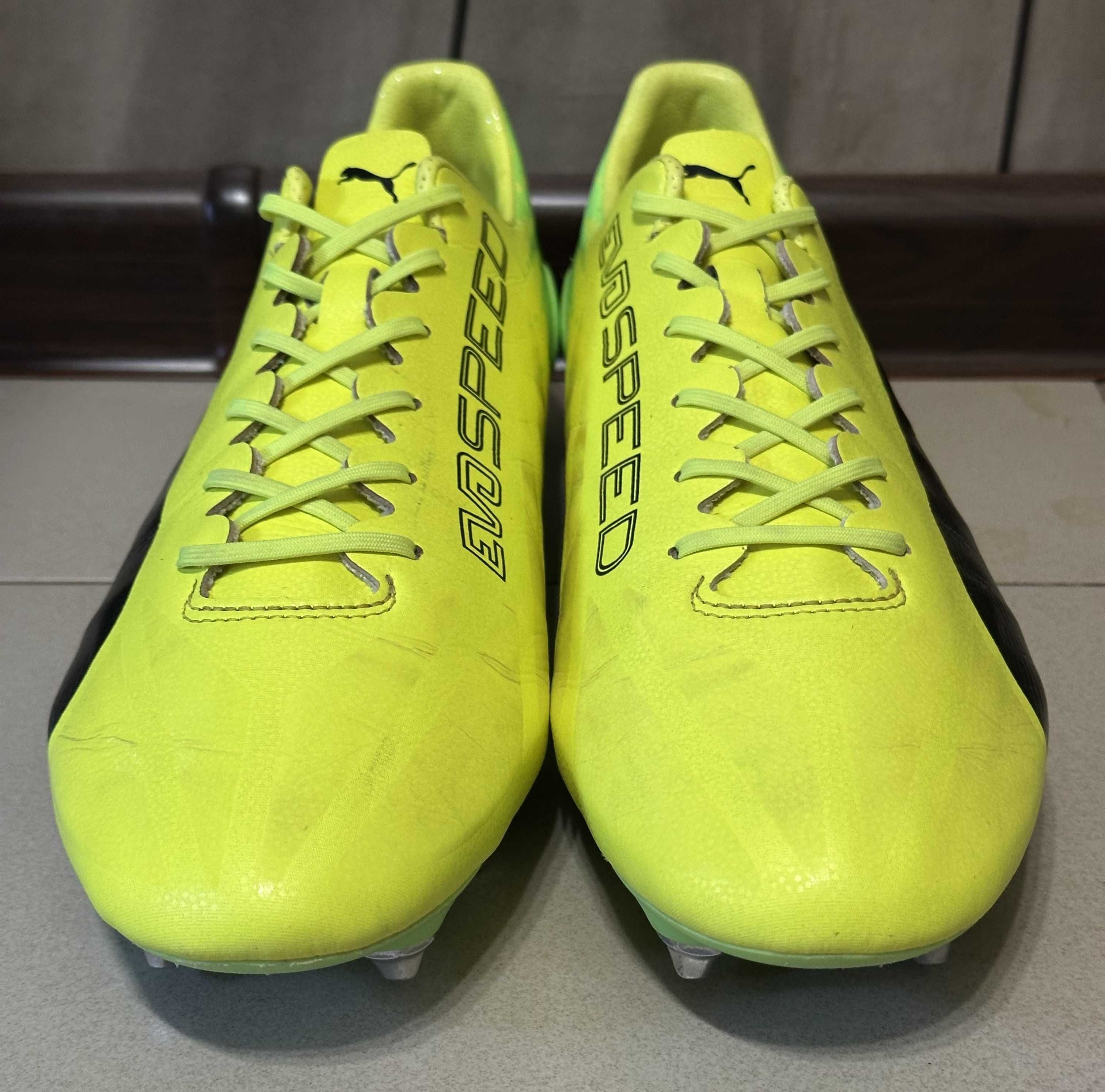 Профи Бутсы Puma EvoSpeed 17 SL-S SG размер EUR-46/44,5-30,0 см.