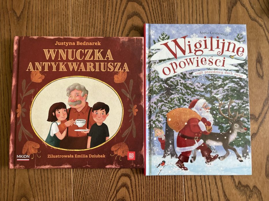 Wigilijne opowieści Aneta Grabowska oraz Wnuczka antykwariuszka